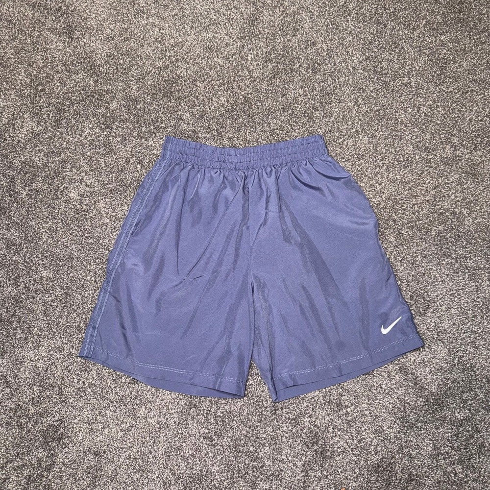 Nike Dri-Fit Youth Girls Blue/Purple Athletic Shorts Size Medium